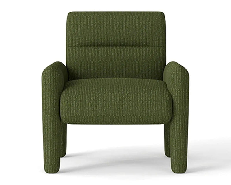 Dubai Hunter Green Single Seater Sofa by The Shopsite