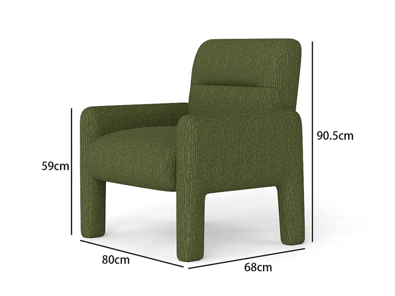 Hunter Green 3 Piece Sofa Set by The Shopsite