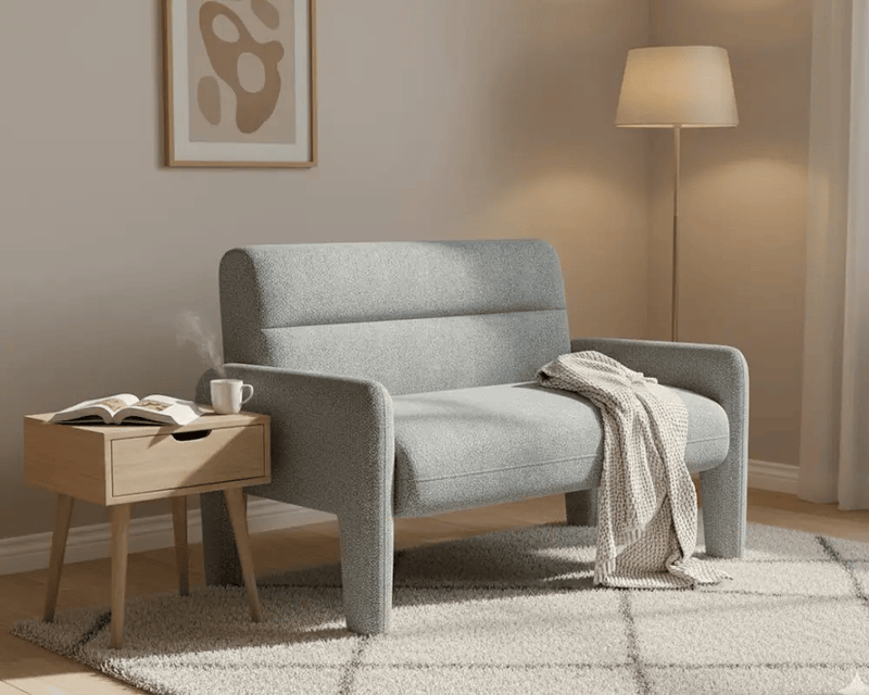 The Shopsite Sofa Modern 2 Seater Sofa Dubai Sky Blue Modern 2 Seater Sofa Dubai Sky Blue