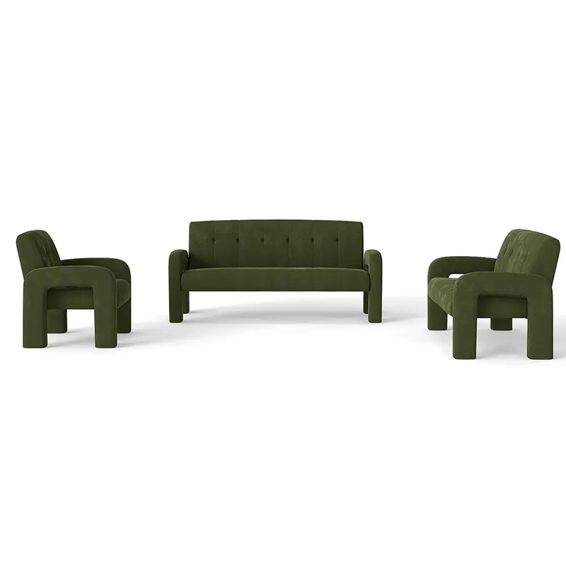 The Shopsite Sofa Hunter Green 3 Piece Sofa Set Hunter Green 3 Piece Sofa Set