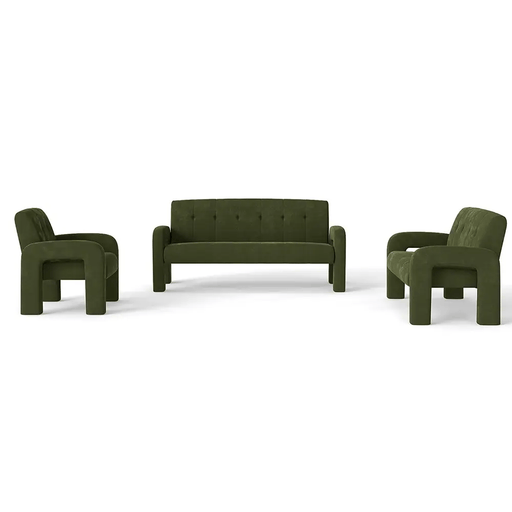 The Shopsite Sofa Hunter Green 3 Piece Sofa Set Hunter Green 3 Piece Sofa Set