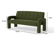 The Shopsite Sofa Hunter Green 3 Piece Sofa Set Hunter Green 3 Piece Sofa Set