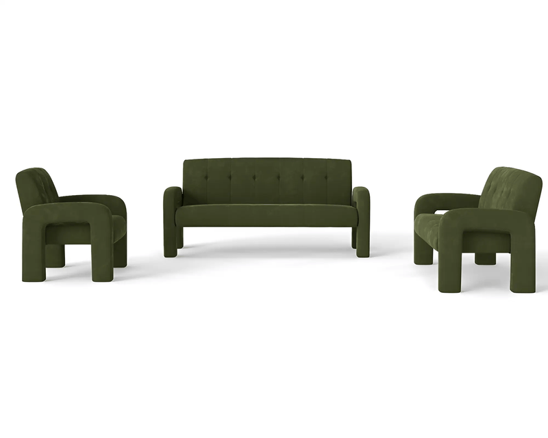 The Shopsite Sofa Hunter Green 3 Piece Sofa Set Hunter Green 3 Piece Sofa Set
