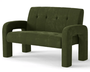 The Shopsite Sofa Milan Hunter Green 2 Seater Sofa Milan Hunter Green 2 Seater Sofa