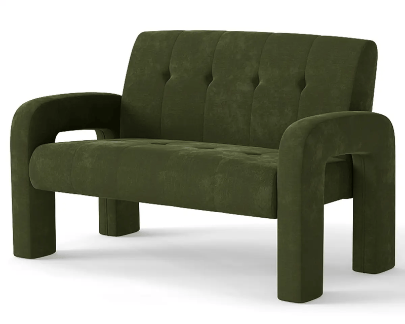 The Shopsite Sofa Milan Hunter Green 2 Seater Sofa Milan Hunter Green 2 Seater Sofa