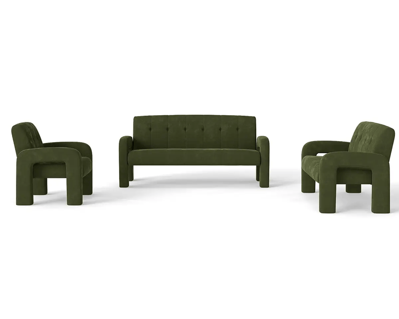 The Shopsite Sofa Milan Hunter Green 2 Seater Sofa Milan Hunter Green 2 Seater Sofa