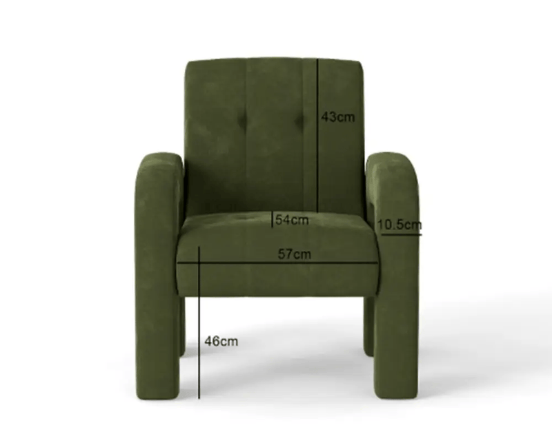 The Shopsite Sofa Modern 1 Seater Sofa Milan Hunter Green Modern 1 Seater Sofa Milan Hunter Green