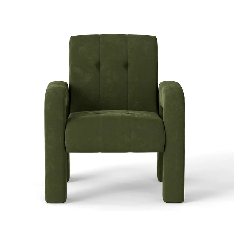 The Shopsite Sofa Modern 1 Seater Sofa Milan Hunter Green Modern 1 Seater Sofa Milan Hunter Green