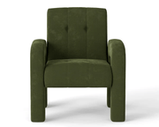 The Shopsite Sofa Modern 1 Seater Sofa Milan Hunter Green Modern 1 Seater Sofa Milan Hunter Green