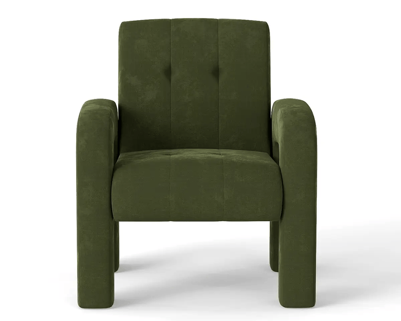 The Shopsite Sofa Modern 1 Seater Sofa Milan Hunter Green Modern 1 Seater Sofa Milan Hunter Green
