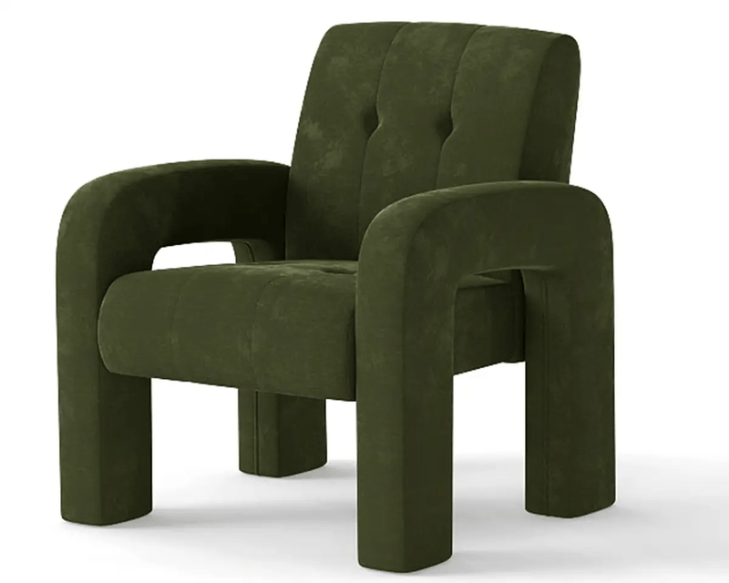 The Shopsite Sofa Modern 1 Seater Sofa Milan Hunter Green Modern 1 Seater Sofa Milan Hunter Green