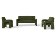 The Shopsite Sofa Modern 1 Seater Sofa Milan Hunter Green Modern 1 Seater Sofa Milan Hunter Green
