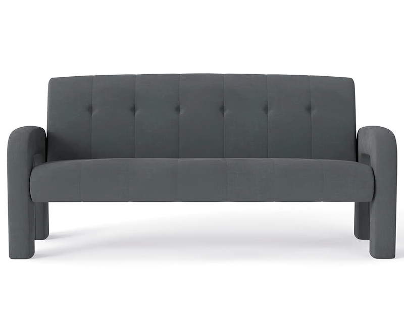 The Shopsite Sofa 3 Piece Milan Charcoal Sofa Set 3 Piece Milan Charcoal Sofa Set