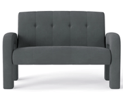 The Shopsite Sofa 3 Piece Milan Charcoal Sofa Set 3 Piece Milan Charcoal Sofa Set