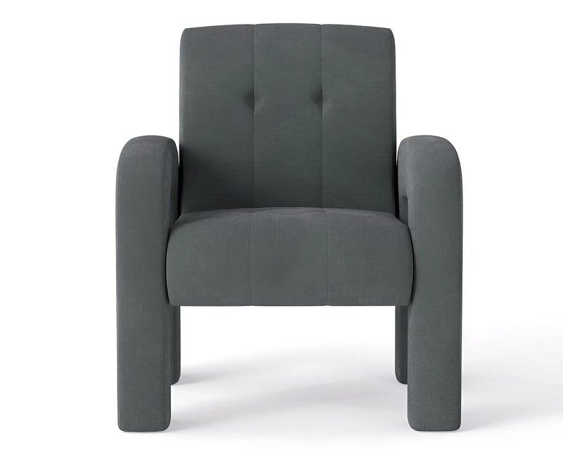 The Shopsite Sofa 3 Piece Milan Charcoal Sofa Set 3 Piece Milan Charcoal Sofa Set