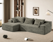 The Shopsite Sofa Compressed Sofa L-Shape Modular Sofa with Chaise Compressed Sofa L-Shape Modular Sofa with Chaise