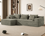 The Shopsite Sofa Compressed Sofa L-Shape Modular Sofa with Chaise Compressed Sofa L-Shape Modular Sofa with Chaise