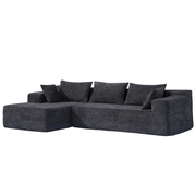 The Shopsite Sofa Compressed Sofa L Shape Modular Sofa with Chaise Compressed Sofa L Shape Modular Sofa with Chaise