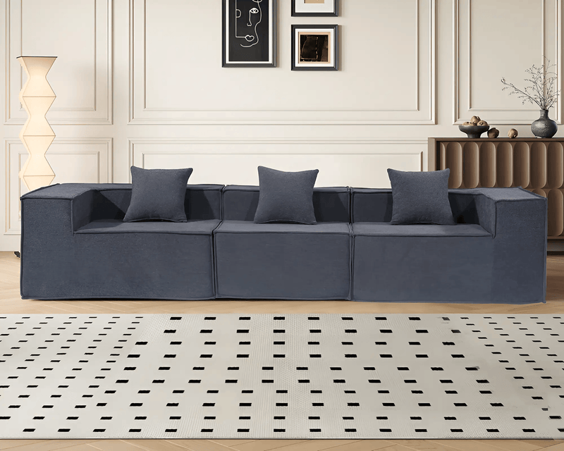 Modern 3 Seater Modular Sofa Set by The Shopsite