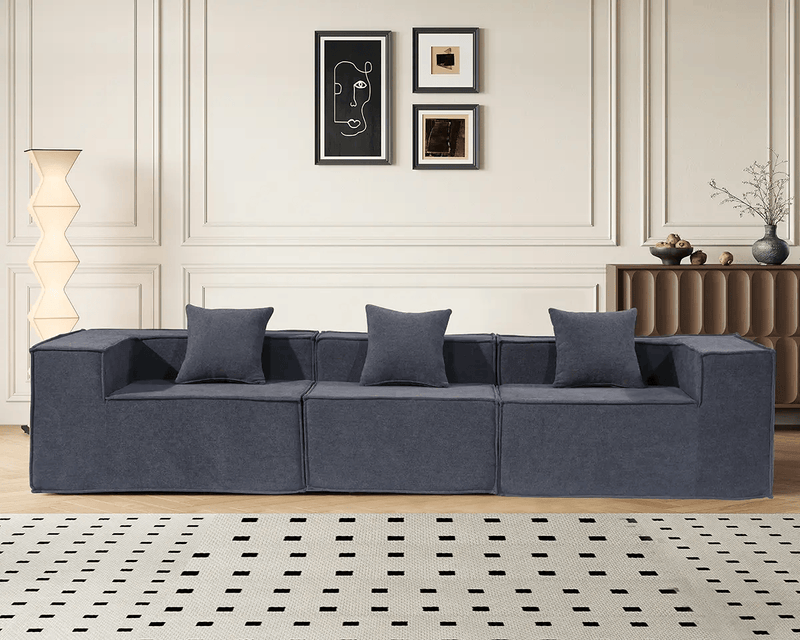 Modern 3 Seater Modular Sofa Set by The Shopsite