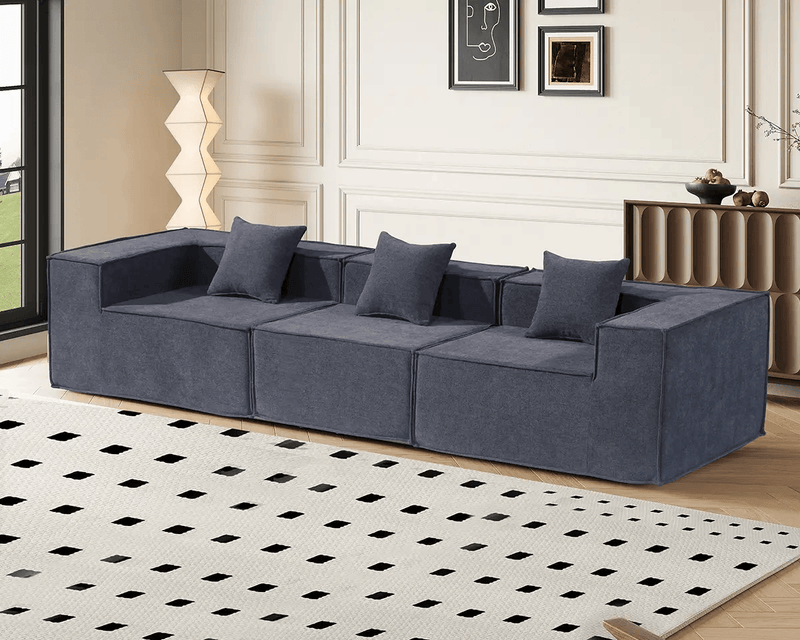 Modern 3 Seater Modular Sofa Set by The Shopsite