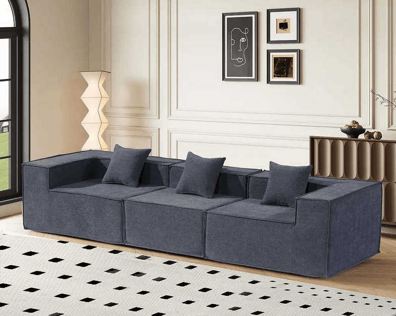 Modern 3 Seater Modular Sofa Set by The Shopsite