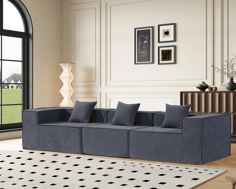 Modern 3 Seater Modular Sofa Set by The Shopsite