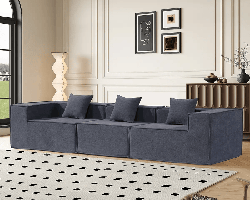 Modern 3 Seater Modular Sofa Set by The Shopsite