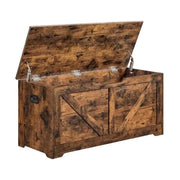 The Shopsite Home-living Vasagle Farmhouse Style Storage Bench Vasagle Farmhouse Style Storage Bench