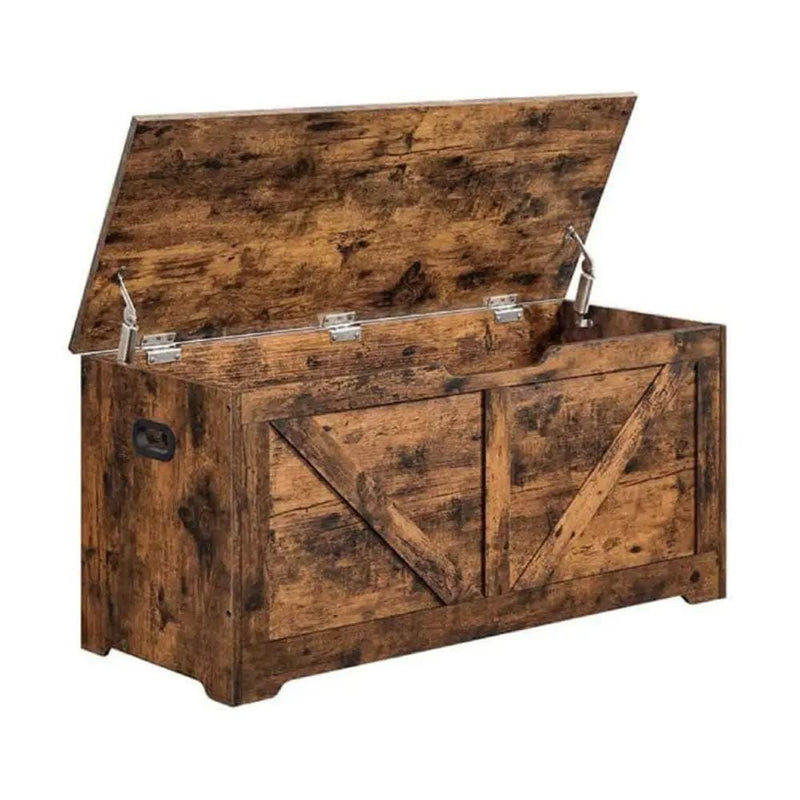 The Shopsite Home-living Vasagle Farmhouse Style Storage Bench Vasagle Farmhouse Style Storage Bench