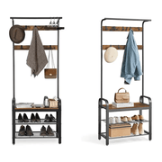 The Shopsite Home-living Vasagle Coat Rack Stand with Shoe Storage Bench Vasagle Coat Rack Stand with Shoe Storage Bench