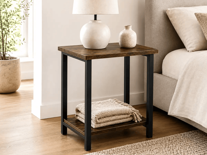 The Shopsite bedside table Side Table End Table Side Table End Table