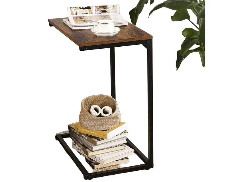 Vasagle C-Shape Laptop Stand Side Table by The Shopsite