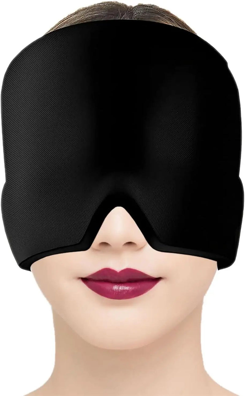 360° Migraine Relief Hat Ice Headache Wrap by salelink.co.nz