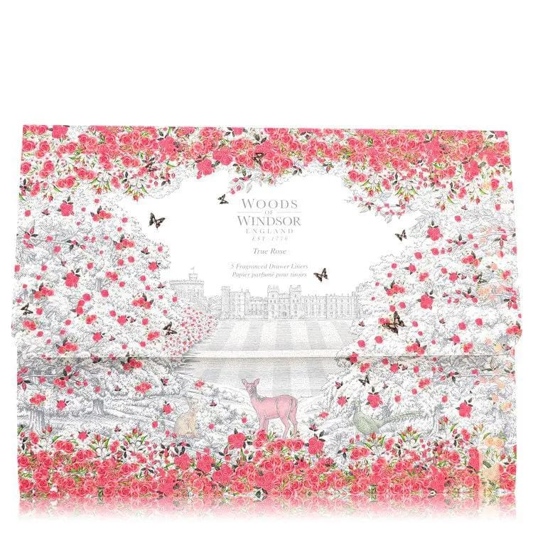 Brands HD 5 Perfumed Drawer Liners True Rose 5 Perfumed Drawer Liners by Woods Of Windsor -- True Rose 5 Perfumed Drawer Liners by Woods Of Windsor --