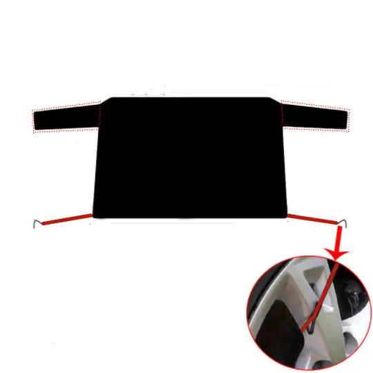 Rubber Car Rear Windshield Snow Ice Cover by salelink.co.nz