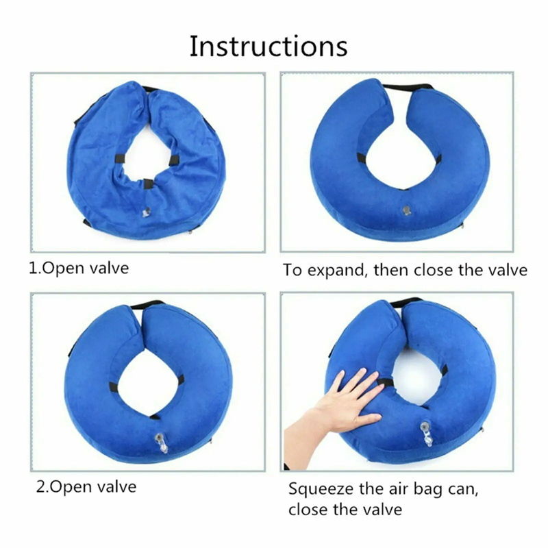 Pet Dog Inflatable Collar M by salelink.co.nz