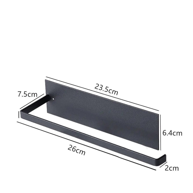 Paper Towel Holder - Black by salelink.co.nz