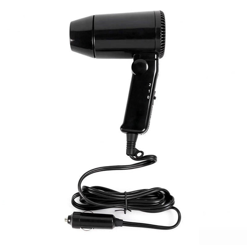 salelink.co.nz Unbranded 12V Portable Hair Dryer Car Caravan Camping Travel 12V Portable Hair Dryer Car Caravan Camping | Action Outdoors NZ