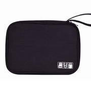dealonline.co.nz dealonlinenz Portable Waterproof USB Data Cable Charging Storage Bag Phone Pad Zip Organiser 2 Layer Waterproof USB Cable Organizer Bag For Travel