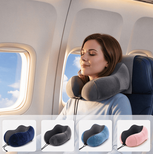 dealonline.co.nz dealonline.co.nz Memory Foam Travel Neck Pillow Foldable Roll Up U-Shaped Pillow Memory Foam Travel Neck Pillow Foldable Roll Up U-Shaped Pillow