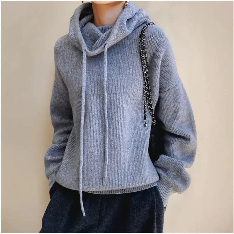 Women's Merino Wool High Neck Sweater Top by Mead's Supply & Equipment Outfitters limited