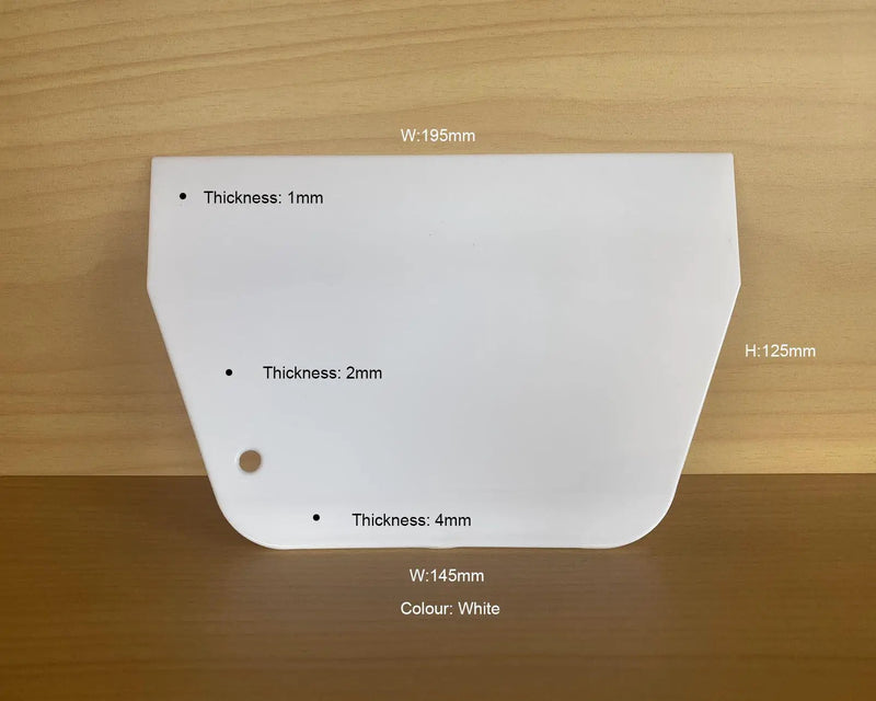 Epoxy Spreader / Plastic Scraper / Notch Adhesive Trowel - Perfect for River Table, Coffee Table, Table Top etc by Resin Art NZ