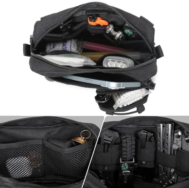 g8buynz Multifunctional Portable Tactical Bag EDC Organizer Bag, Suitable For Outdoor Hiking, Travel, Camping Multifunctional Portable Tactical Bag EDC Organizer Bag, Suitable For Outdoor Hiking, Travel, Camping