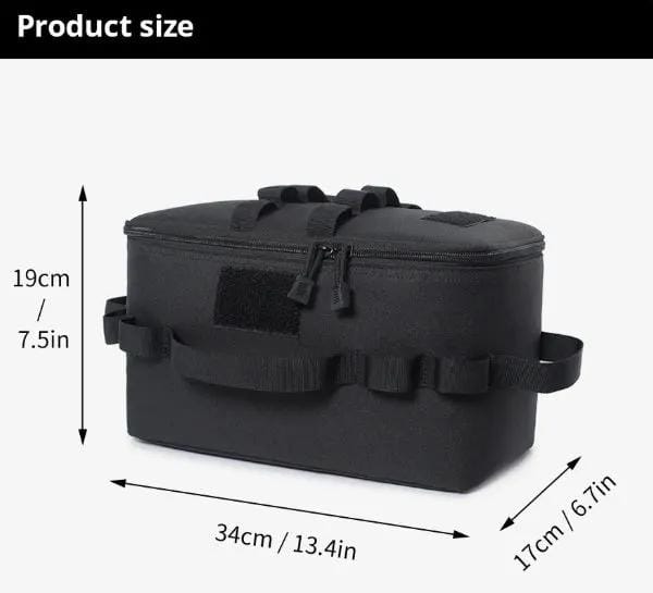 g8buynz 1pc Tactical Camping Storage Bag, Camping Cookware Storage Box 1pc Tactical Camping Storage Bag, Camping Cookware Storage Box