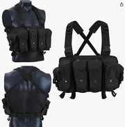 g8buynz Outdoor Tactical Chest Rig Adjustable Tactical Outdoor Hunting Chest Rig Outdoor Tactical Chest Rig Adjustable Tactical Outdoor Hunting Chest Rig