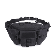 Tactical Waist Pack Portable Fanny Pack Outdoor Hiking Travel Black by g8buynz