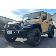 Magwarehouse.com Fender Flare 2007–2018 Jeep Wrangler JK Extra Wide Fender Flares – Bushwacker Style | Matte Black 2007–2018 Jeep Wrangler JK Extra Wide Fender Flares – Bushwacker Style | Matte Black
