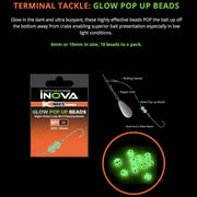 INOVA Glow Pop Up Beads – Surfcasting Fishing Beads NZ by Lure Me