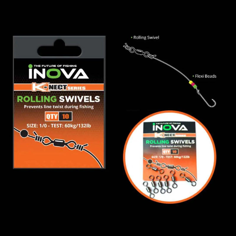 INOVA Rolling Swivels by Lure Me